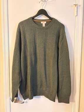 Dockers Olive Green Crewneck Sweater